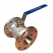 China floating unibody ball valve