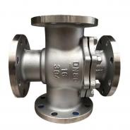 Q46F Flanged End 4 Way Ball Valve