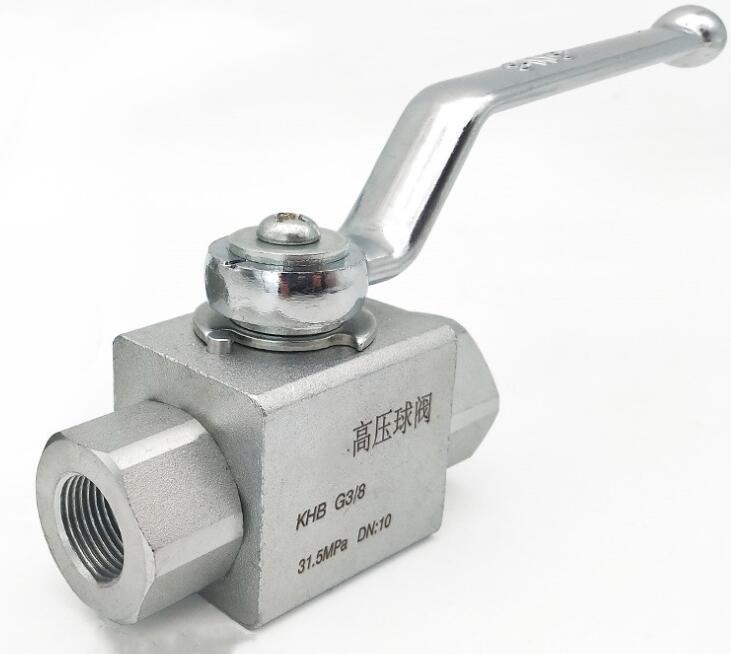 KHB Thraded high pressure ball valve