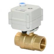 Electric Actuator On-Off Brass Ball Valve