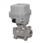 3 Piece Electric Ball Valve 304 316