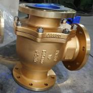 C95800 Seawater 3 way ball valve